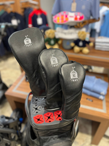 Woking GC Black Headcovers